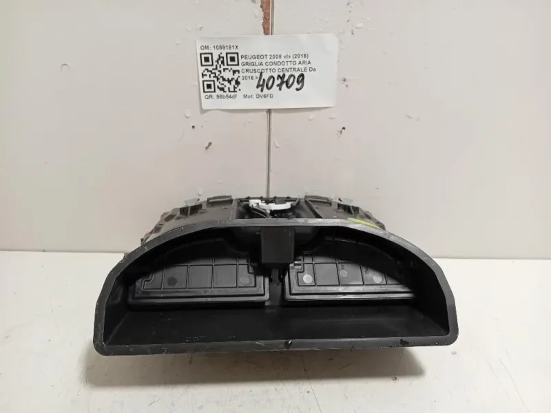 Griglia Condotto ARIA Cruscotto Centrale 1089181X Peugeot 2008 I 2016