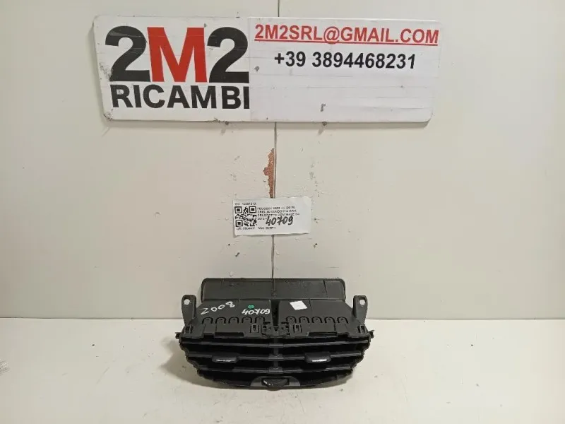 Griglia Condotto ARIA Cruscotto Centrale 1089181X Peugeot 2008 I 2016