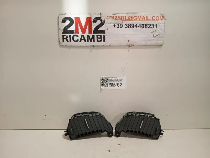Griglia Condotto ARIA Cruscotto Centrale 0022760900227610 DX+SX Renault Captur I 2017