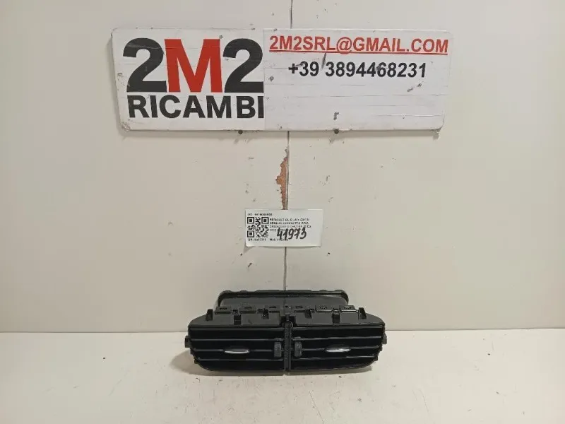 Griglia Condotto ARIA Cruscotto Centrale 687508859R Renault CLIO IV 2013