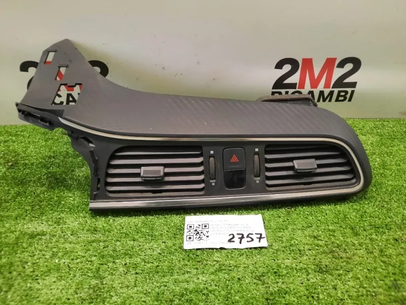 Griglia Condotto ARIA Cruscotto Centrale 687506811R Renault Kadjar 2015