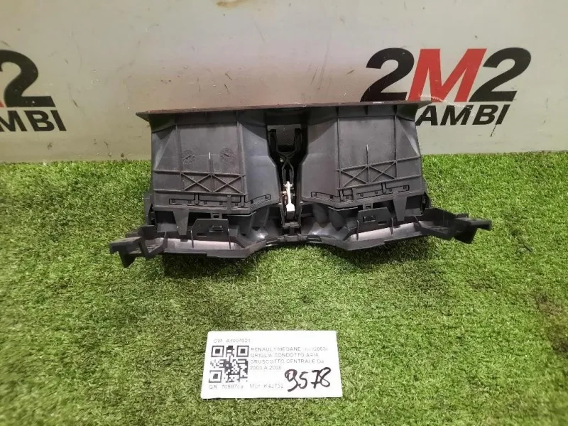 Griglia Condotto ARIA Cruscotto Centrale A1007021 Renault Mégane II 2003