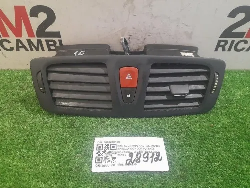 Griglia Condotto ARIA Cruscotto Centrale 682600016R Renault Mégane III 2009