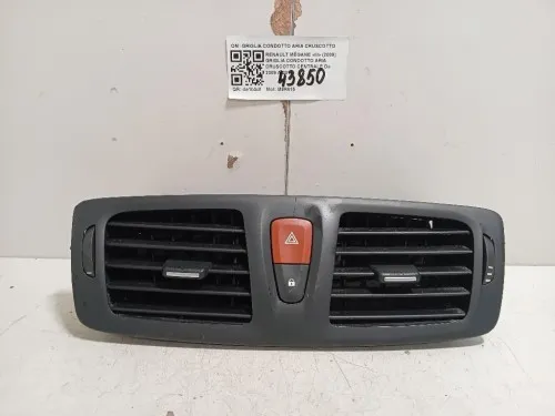 Griglia Condotto ARIA Cruscotto Centrale GRIGLIA CONDOTTO ARIA CRUSCOTTO CENTRALE Renault Mégane III 2009