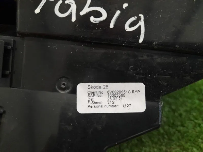 Griglia Condotto ARIA Cruscotto Centrale 6V0820951C Skoda Fabia NJ3 2018