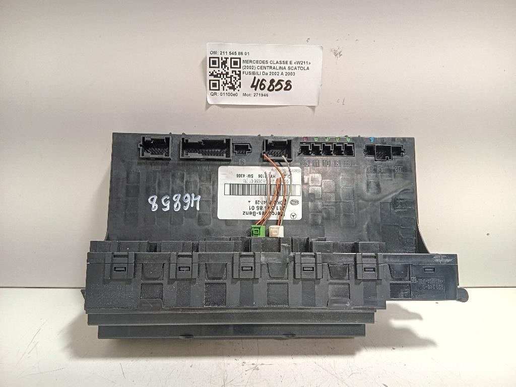 Centralina Scatola Fusibili 211 545 86 01 Mercedes Classe E W211 2002
