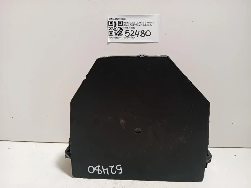 Centralina Scatola Fusibili A2129006924 Mercedes Classe E W212 2009