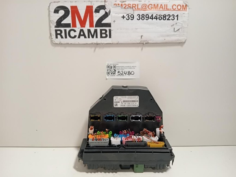 Centralina Scatola Fusibili A2129006924 Mercedes Classe E W212 2009