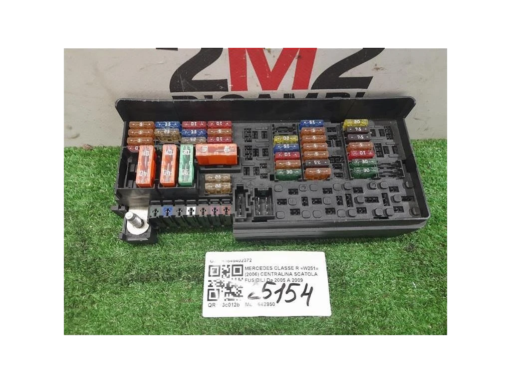 Centralina Scatola Fusibili A1645402372 Mercedes Classe R W251 2006