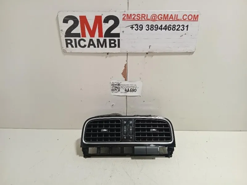 Griglia Condotto ARIA Cruscotto Centrale 6FF 819 728 Volkswagen POLO VI 2009