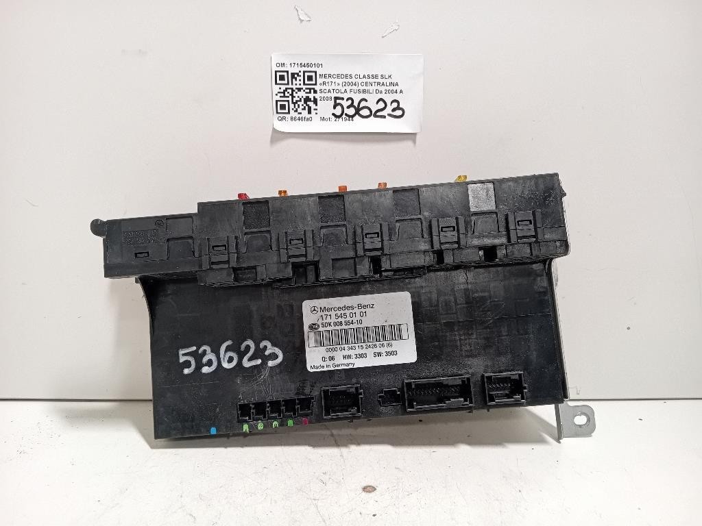 Centralina Scatola Fusibili 1715450101 Mercedes Classe SLK R171 2004
