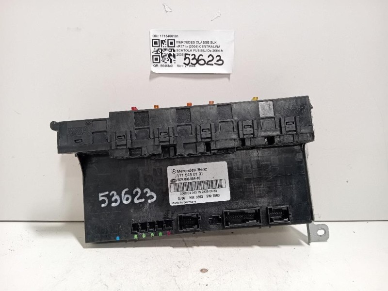 Centralina Scatola Fusibili 1715450101 Mercedes Classe SLK R171 2004
