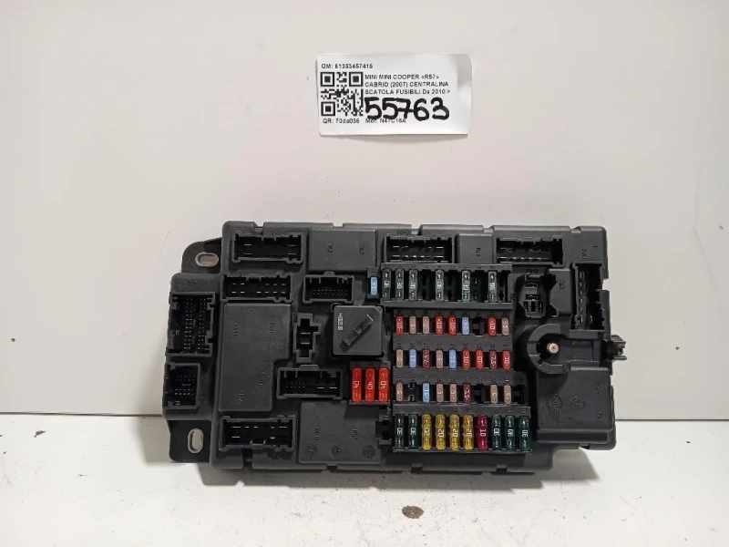Centralina Scatola Fusibili 61353457415 Mini MINI Cooper R57 Cabrio 2007