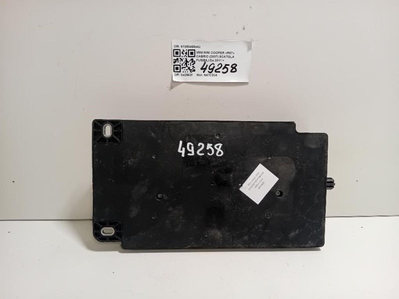 Centralina Scatola Fusibili 61353455442 Mini MINI Cooper R57 Cabrio 2007