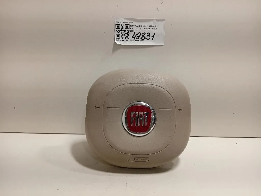 Air-bag Guidatore 07356123460 Fiat Panda III 2012