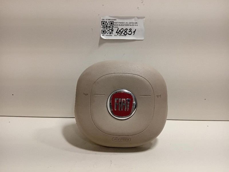 Air-bag Guidatore 07356123460 Fiat Panda III 2012