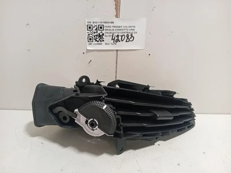 Griglia Condotto ARIA Cruscotto Centrale DX BX21-V018B08-BB Ford Transit VI 2014