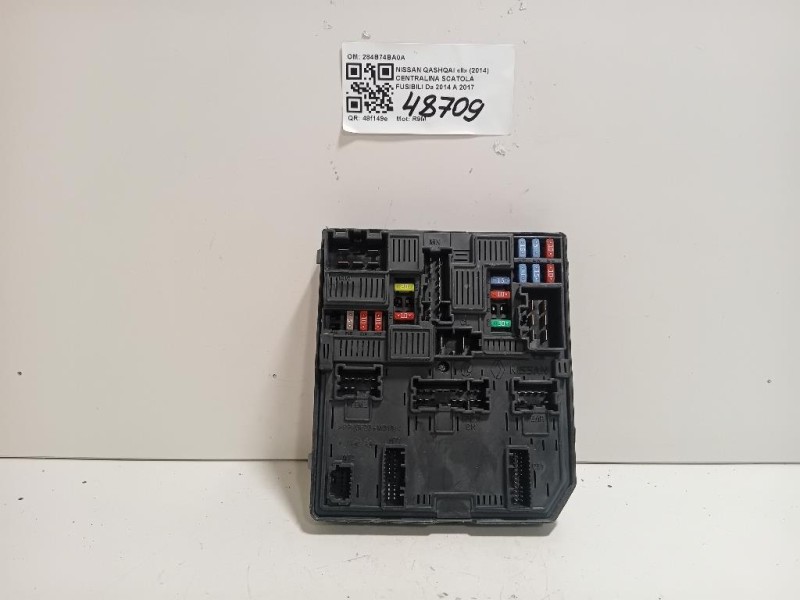 Centralina Scatola Fusibili 284B74BA0A Nissan Qashqai II 2014