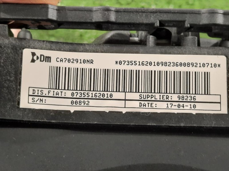 Air-bag Guidatore 07355162010 Fiat Punto III 2012