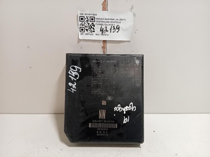 Griglia Condotto ARIA Cruscotto Centrale DX 8X2319K617BH Jaguar XF I 2008