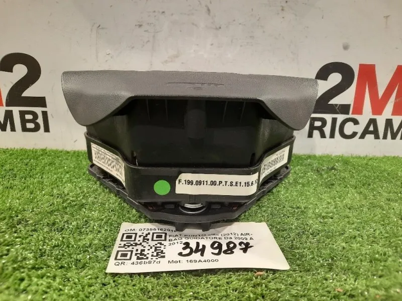 Air-bag Guidatore 07355162010 Fiat Punto III 2012