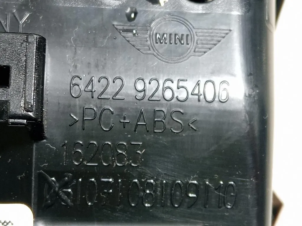 Griglia Condotto ARIA Cruscotto Centrale DX 6422 9265406 Mini MINI ONE F55 2014