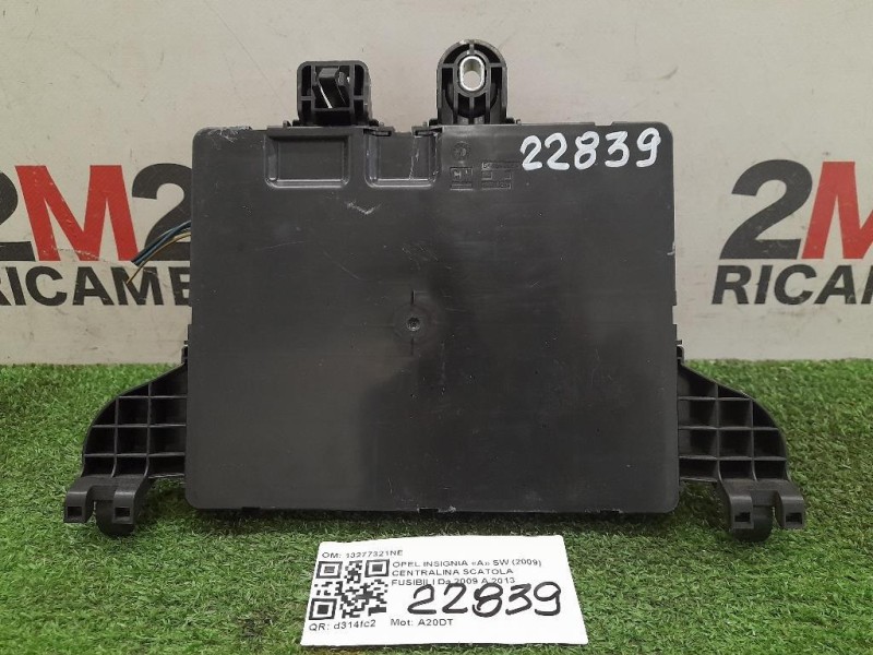 Centralina Scatola Fusibili 13277321NE Opel Insignia A SW 2009