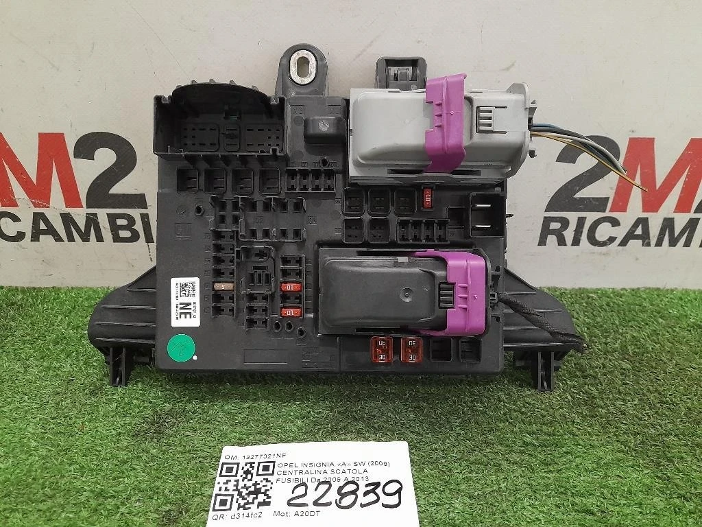 Centralina Scatola Fusibili 13277321NE Opel Insignia A SW 2009