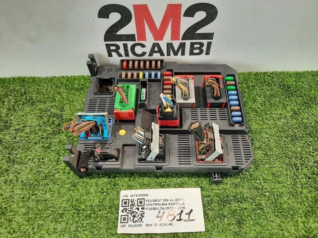 Centralina Scatola Fusibili 9678355980 Peugeot 208 I 2012