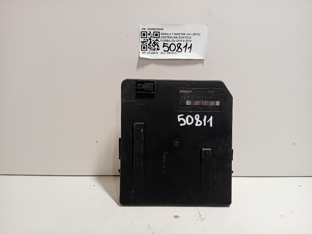 Centralina Scatola Fusibili 284B63484R Renault Master IV 2010