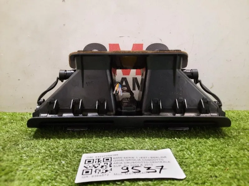 Griglia Condotto ARIA Cruscotto Centrale SUP 64227059189 Bmw Serie 1 E87 Berlina 2005