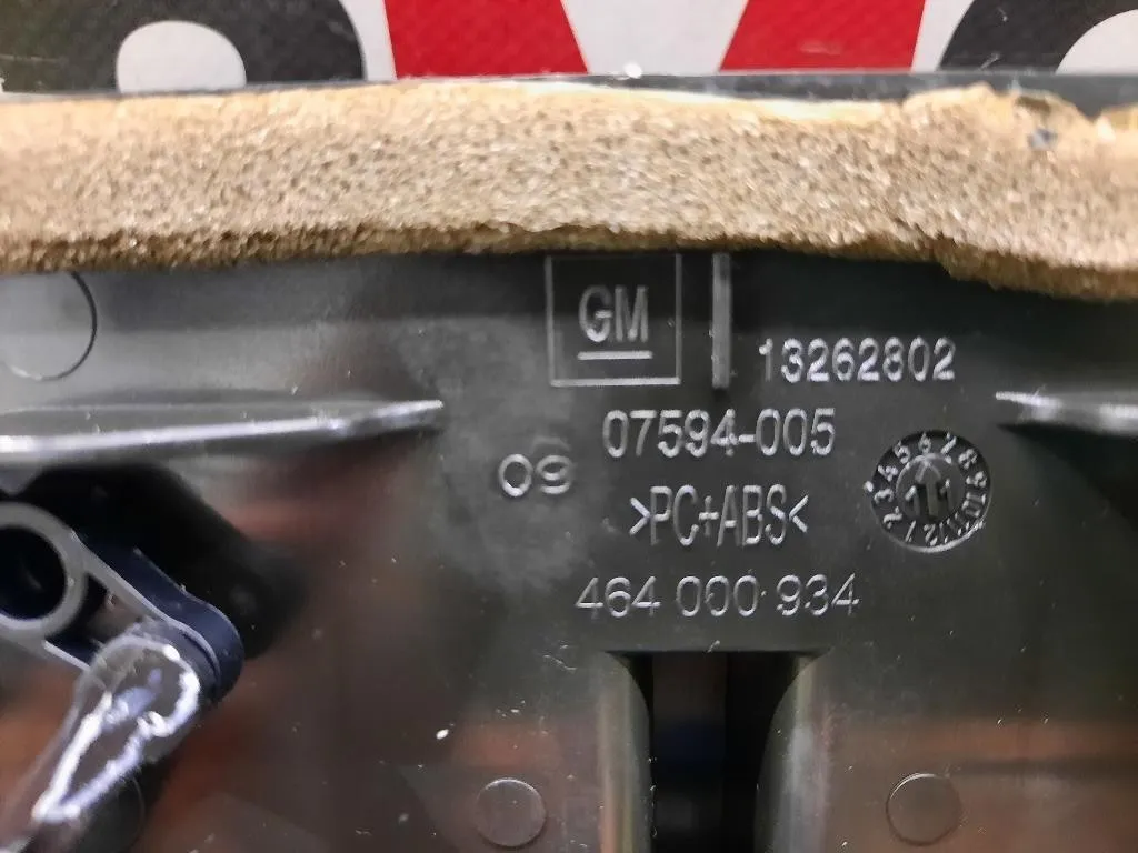 Griglia Condotto ARIA Cruscotto Centrale SUP 13262802 Opel Meriva B 2010