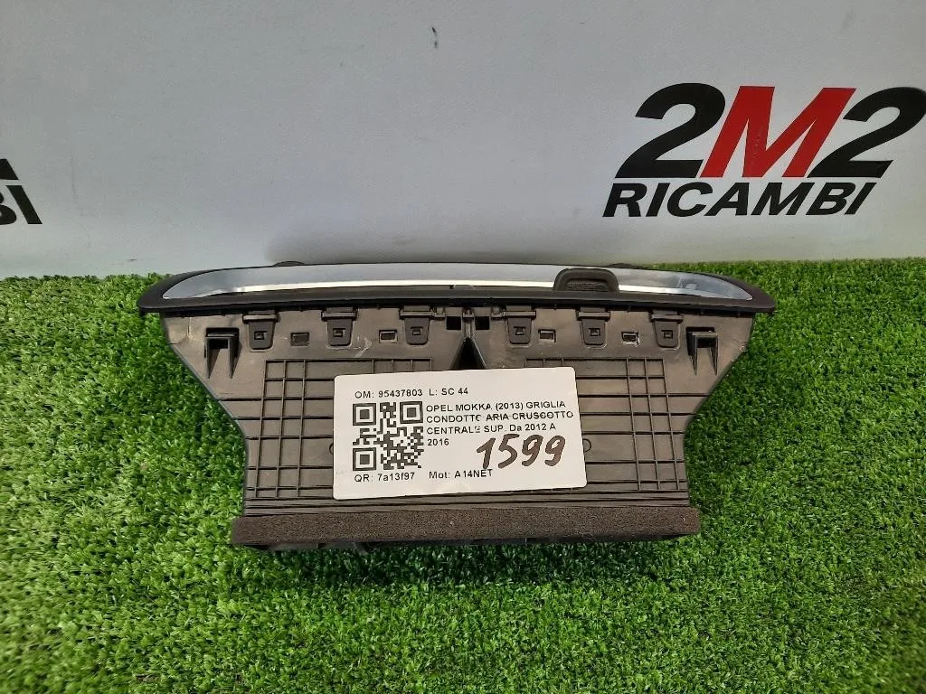 Griglia Condotto ARIA Cruscotto Centrale SUP 95437803 Opel Mokka 2013