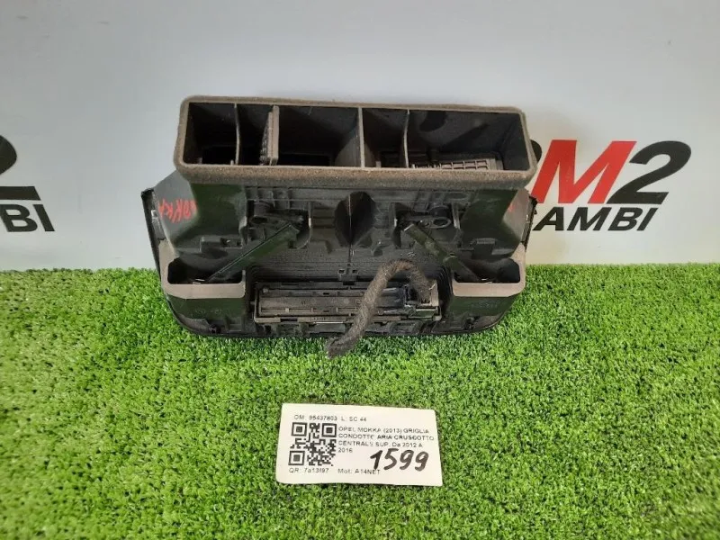 Griglia Condotto ARIA Cruscotto Centrale SUP 95437803 Opel Mokka 2013