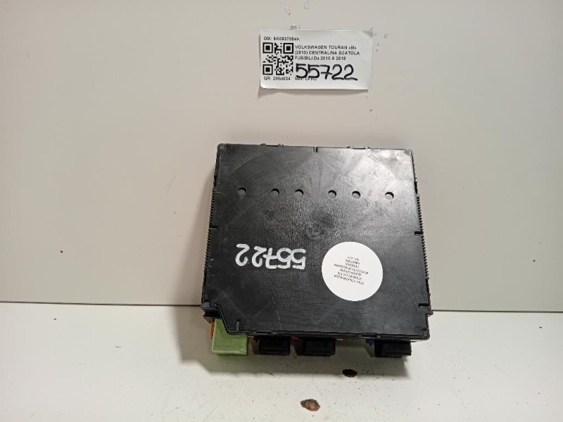 Centralina Scatola Fusibili 5K0937084K Volkswagen Touran III 2010