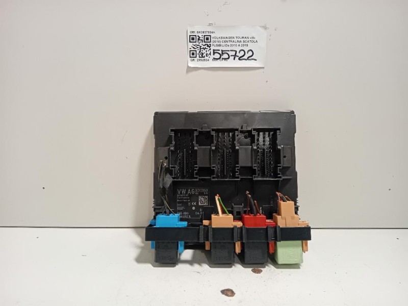 Griglia Condotto ARIA Cruscotto Centrale SUP A4518300254 Smart Fortwo Cabrio 451 2007