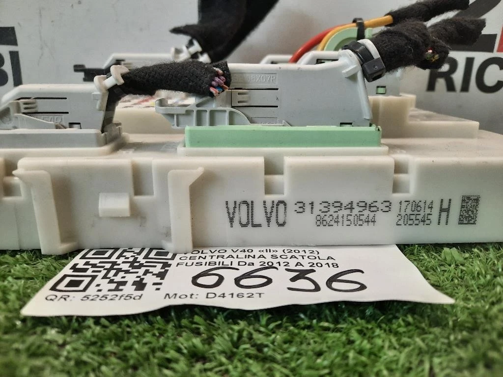 Centralina Scatola Fusibili 31394963 Volvo V40 II 2012