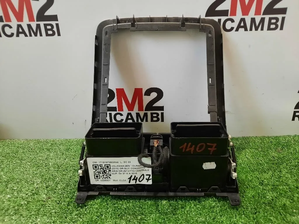 Griglia Condotto ARIA Cruscotto Centrale SUP 1T1819728GMAI Volkswagen Touran III 2010