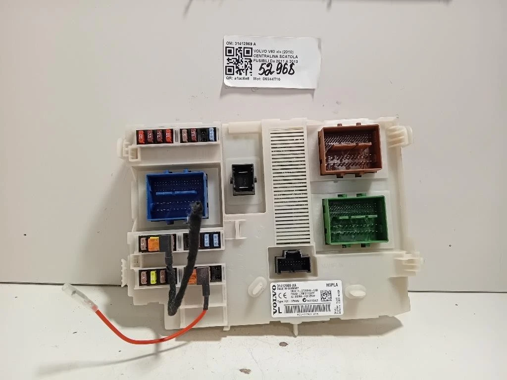 Centralina Scatola Fusibili 31412969 A Volvo V60 I 2010