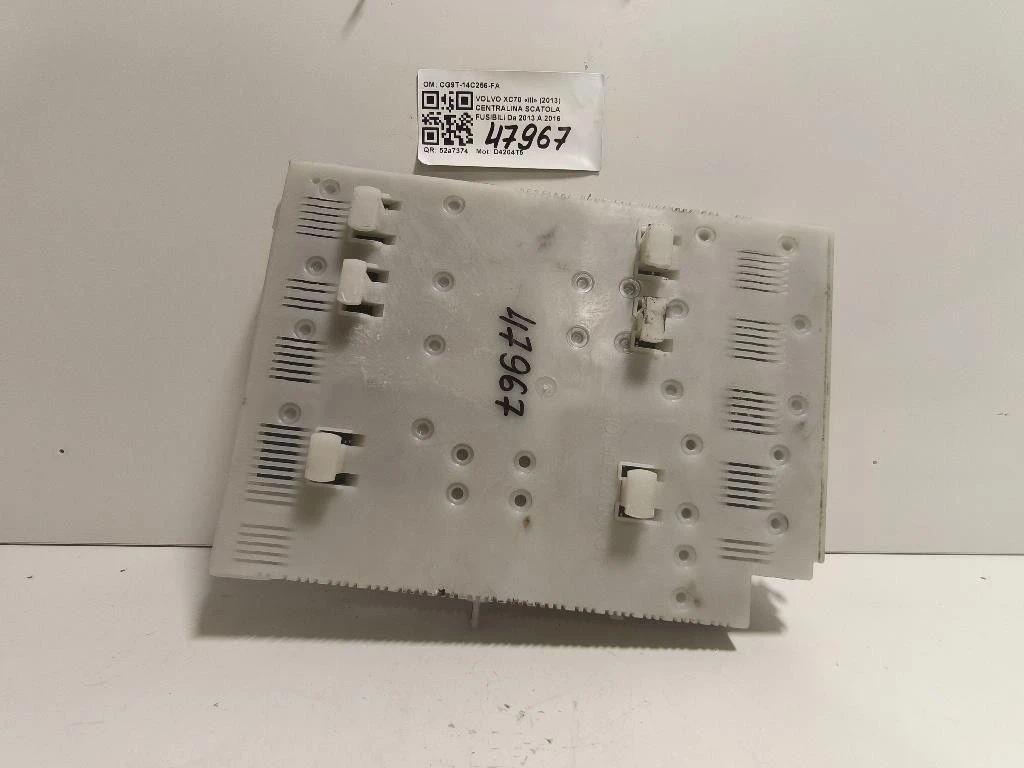 Centralina Scatola Fusibili CG9T-14C256-FA Volvo XC70 III 2013