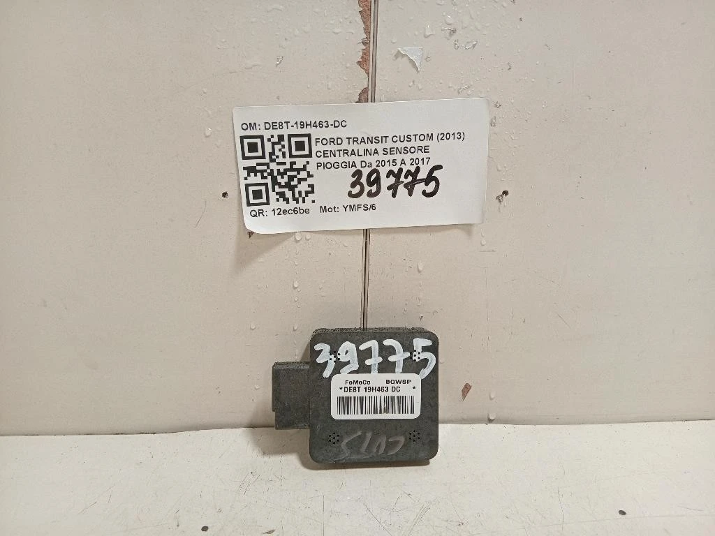 Centralina Sensore Pioggia DE8T-19H463-DC Ford Transit Custom I 2013