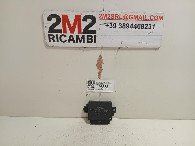 Centralina Sensori Parcheggio Paraurti ANT 50524102 Alfa Romeo Giulietta 2010