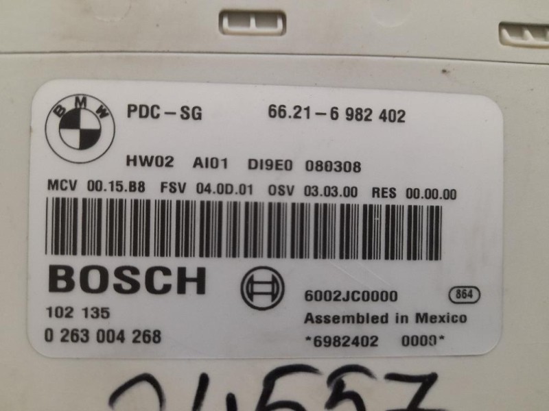 Centralina Sensori Parcheggio Paraurti ANT 66216982402 Bmw Serie 1 E87 Berlina 2005
