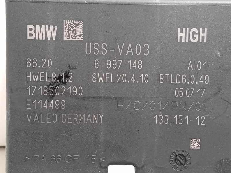 Centralina Sensori Parcheggio Paraurti ANT 6997148 Bmw Serie 5 G30 Berlina 2016