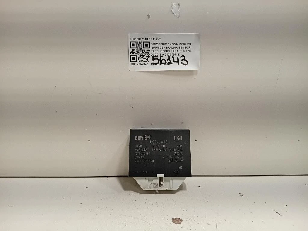 Centralina Sensori Parcheggio Paraurti ANT 6997148 Bmw Serie 5 G30 Berlina 2016