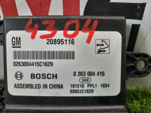 Centralina Sensori Parcheggio Paraurti ANT 20895116 0263004415 Chevrolet Cruze 2009