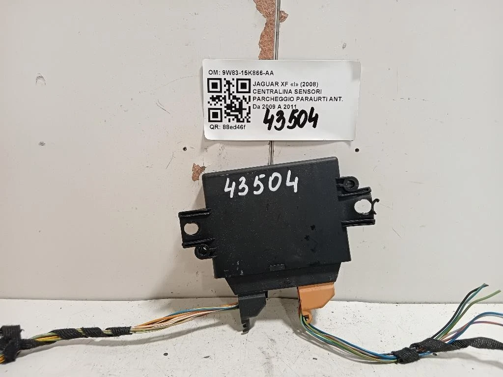 Centralina Sensori Parcheggio Paraurti ANT 9W83-15K866-AA Jaguar XF I 2008