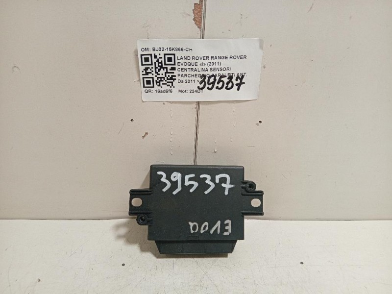 Centralina Sensori Parcheggio Paraurti ANT BJ32-15K866-CH Land Rover Range Rover Evoque I 2011