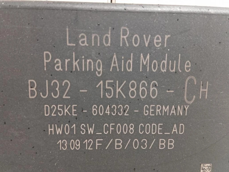 Centralina Sensori Parcheggio Paraurti ANT BJ32-15K866-CH Land Rover Range Rover Evoque I 2011