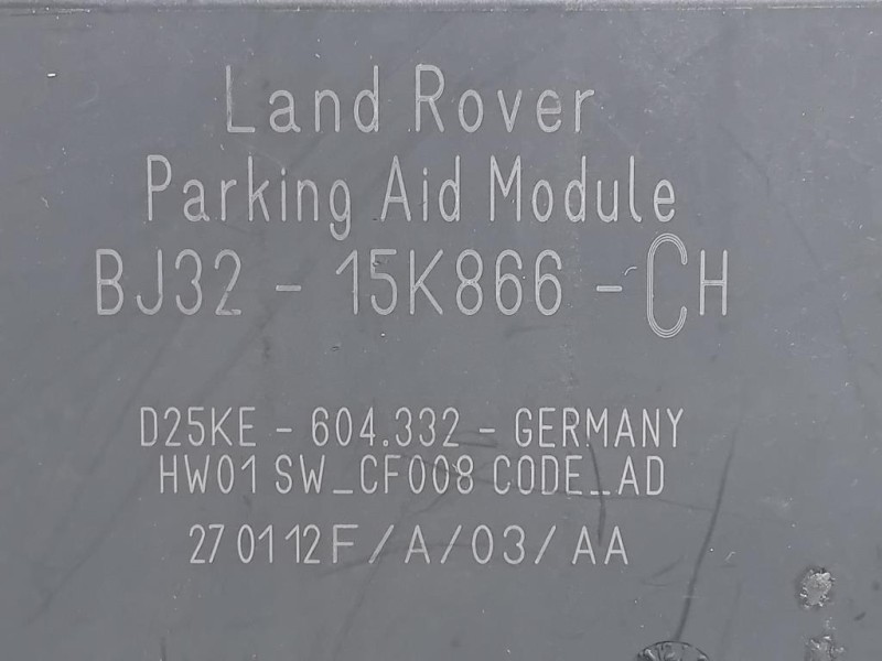 Centralina Sensori Parcheggio Paraurti ANT BJ32-15K866-CH Land Rover Range Rover Evoque I 2011